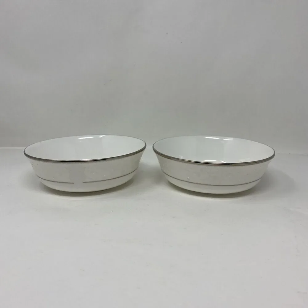 Set of 2 Lenox Opal Innocence 6.5